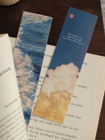 30pcs Landscape Pattern Bookmark
